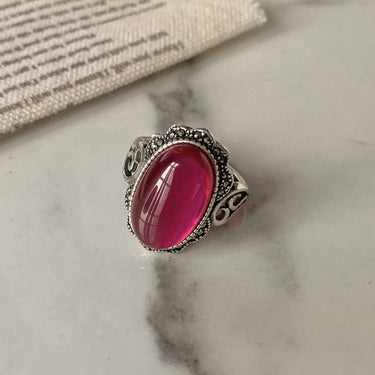 Timeless Thai Silver & Zirconia Ring